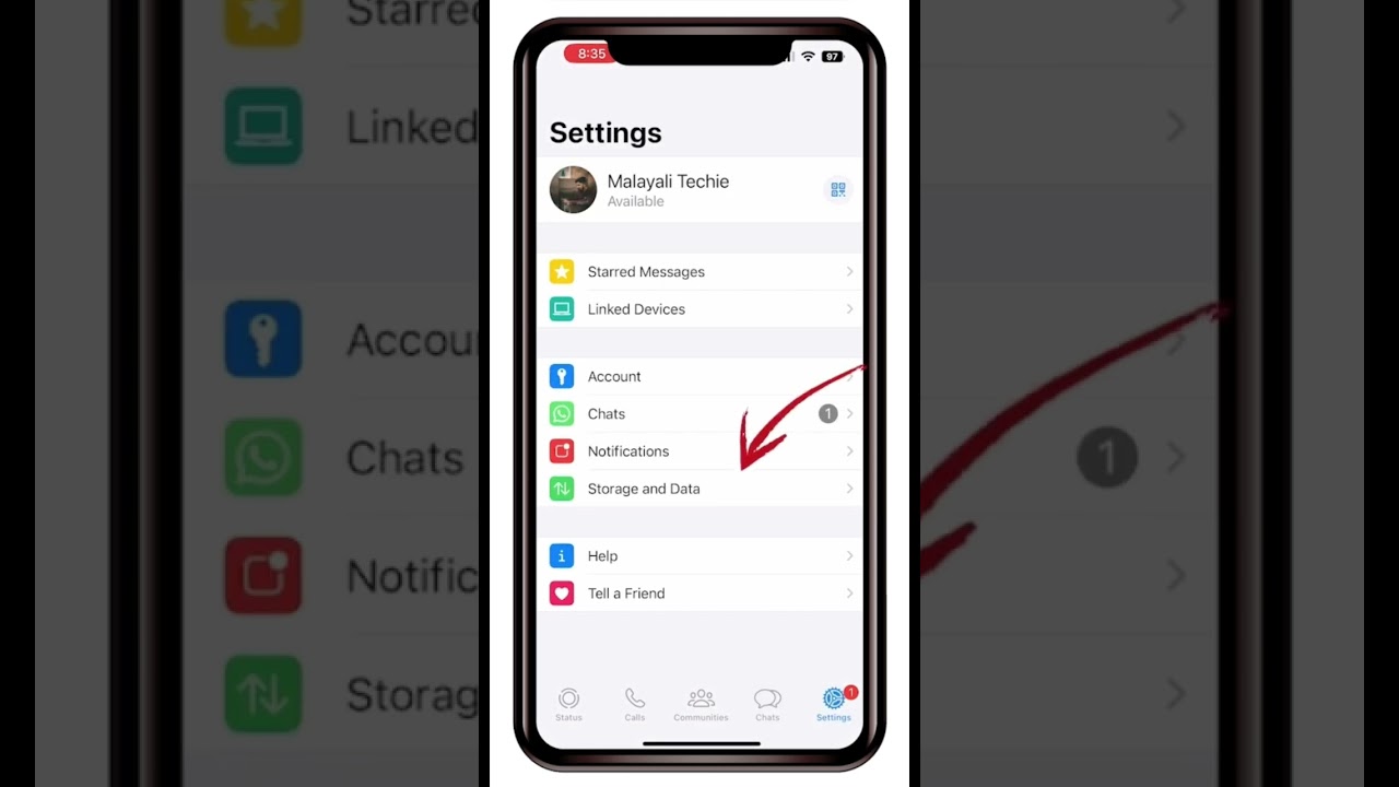 #iphone How to upload high quality HD WhatsApp status without losing quality #ios16 2023