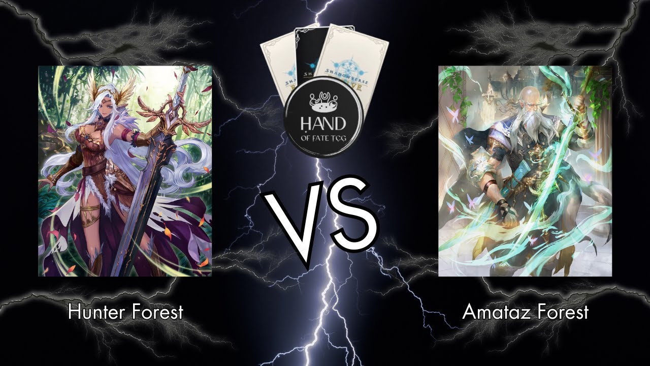 Hunter Forest vs. Amataz Forest - Shadowverse Evolve feature match -