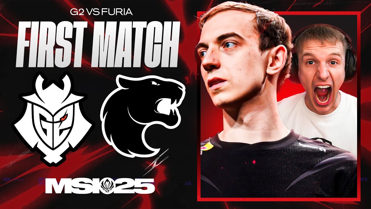 INSANE First Series in MSI 2025 G2 vs FUR