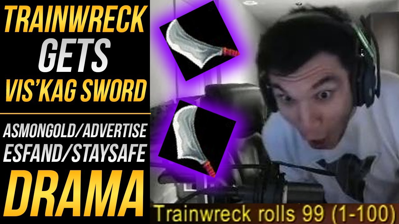 Trainwrecks Gets Vis'kag - Advertise/Asmongold/Esfand/Staysafe Drama - WoW Classic Highlights Ep. 13