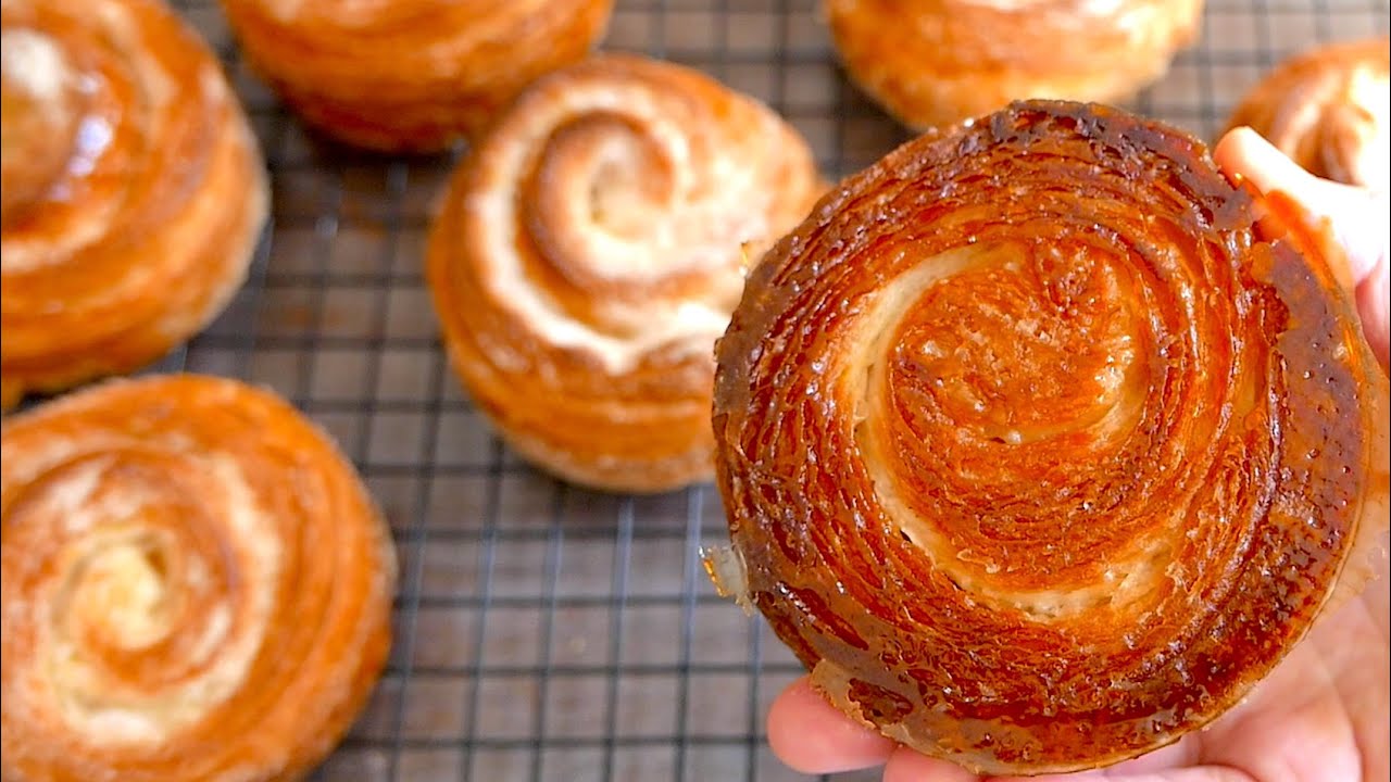 Kouign-amann Breton Cake | French Pastry Recipe | wa's Kitchen