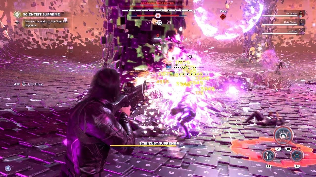 Marvel's Avengers BUCKY AND AI TEAM ROAST MONICA!! PS5