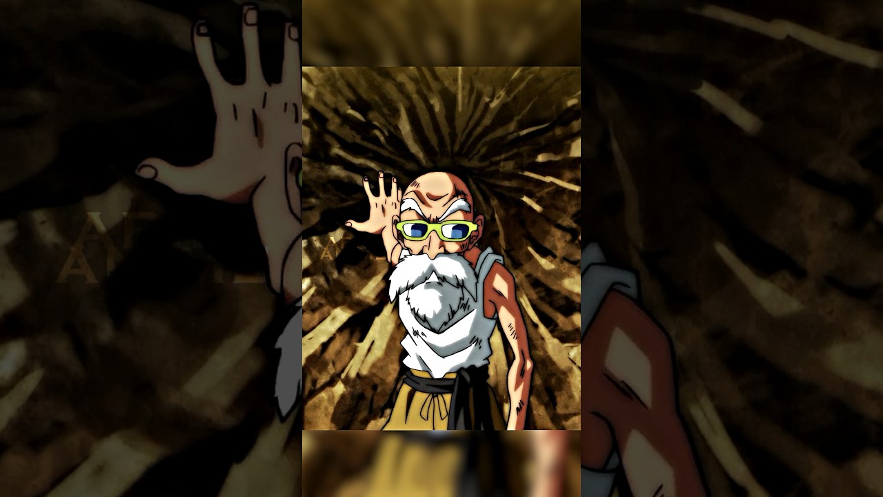 Roshi Showing Why HE'S The Master! (dbs edit) #dbsedit #dbedit #dbsedits