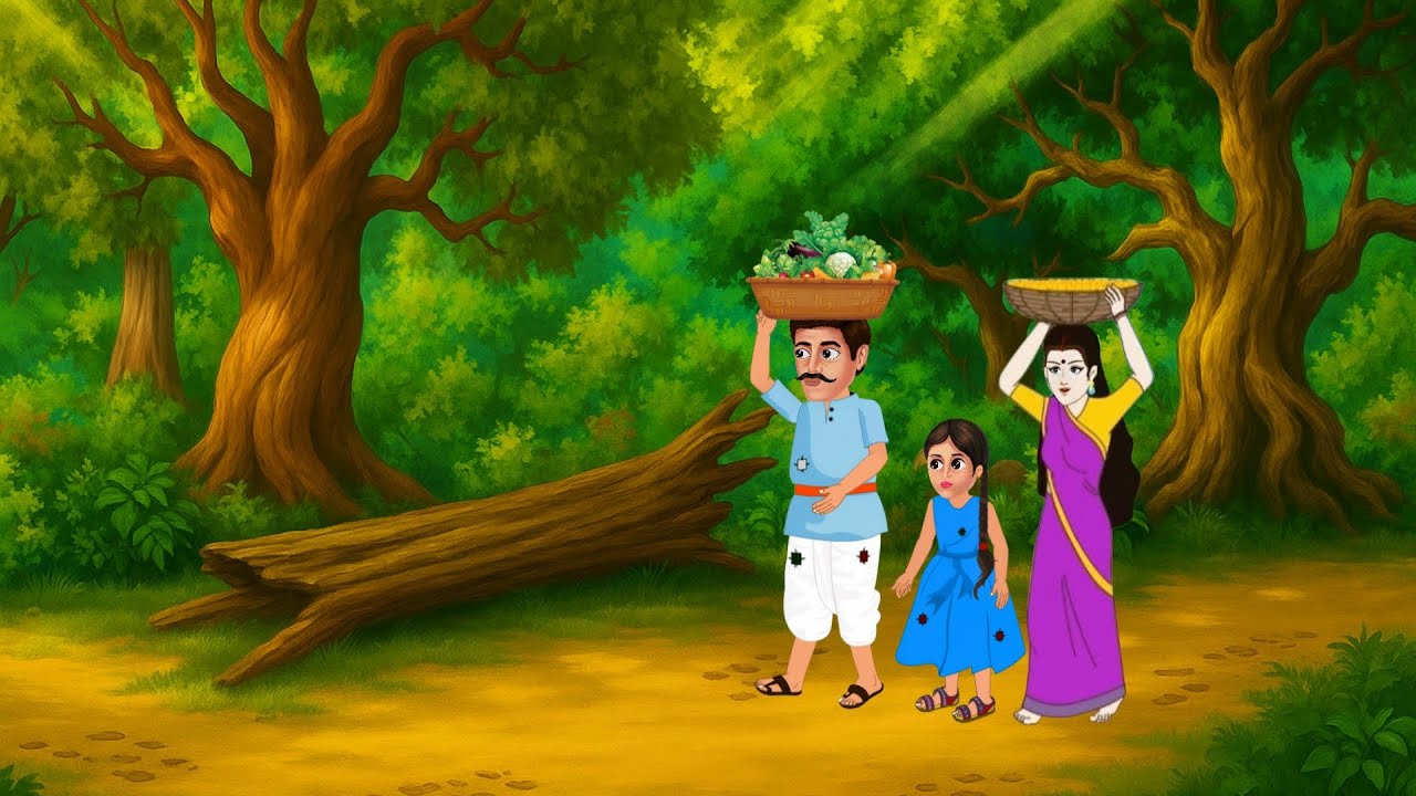 Lamp of truth Hindi story Moral Stories | Hindi Cartoon Story