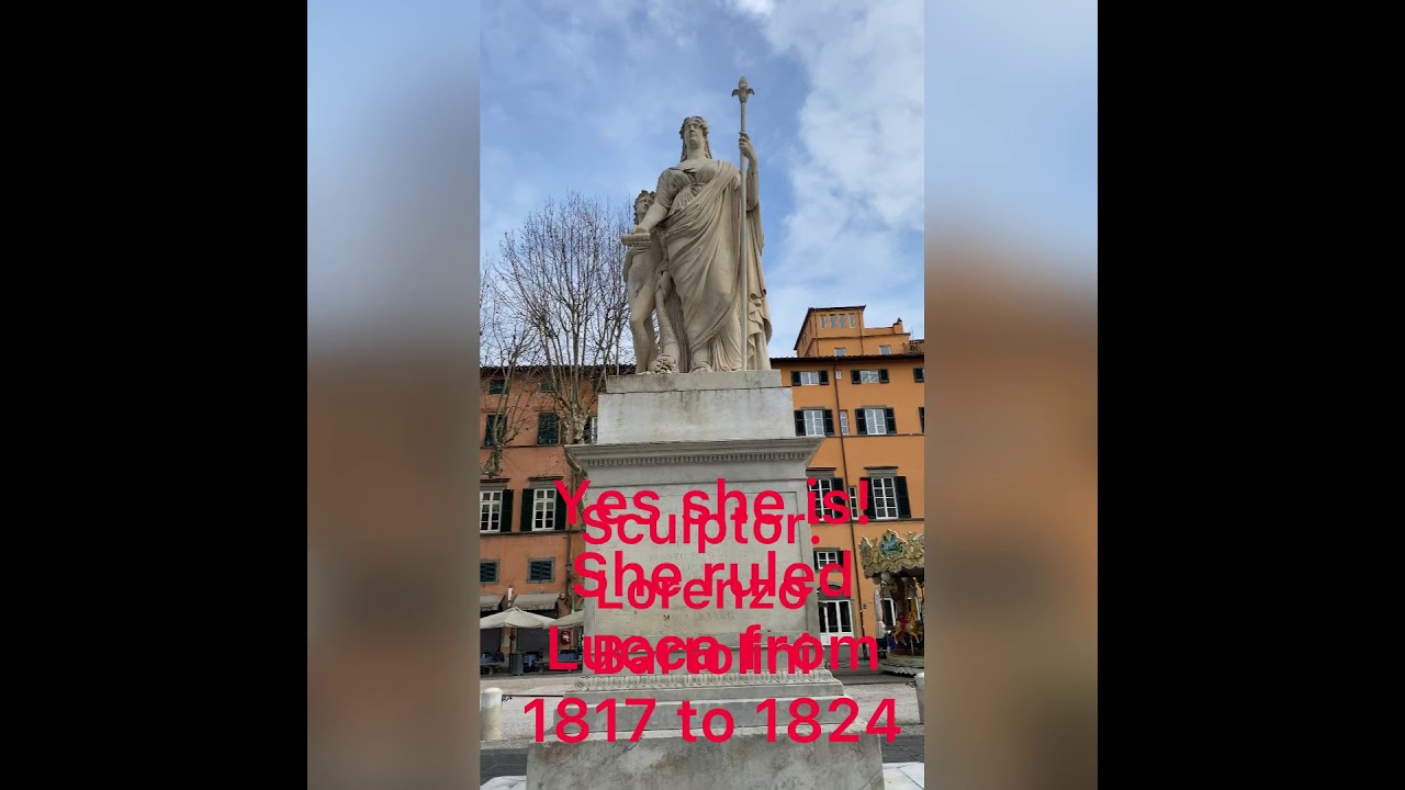 Italy today! Lucca, part 2. Piazza Napoleone, San Frediano