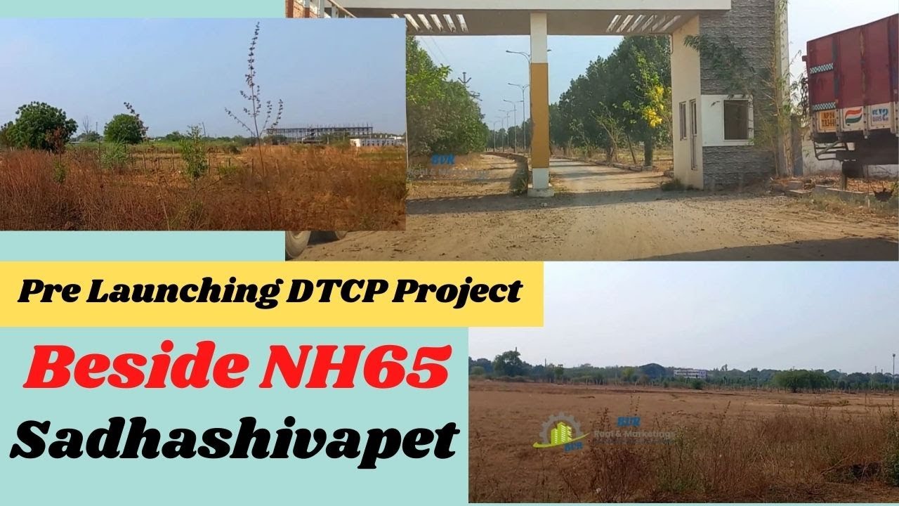 DTCP Plots Beside NH 65 Sadhashivapet