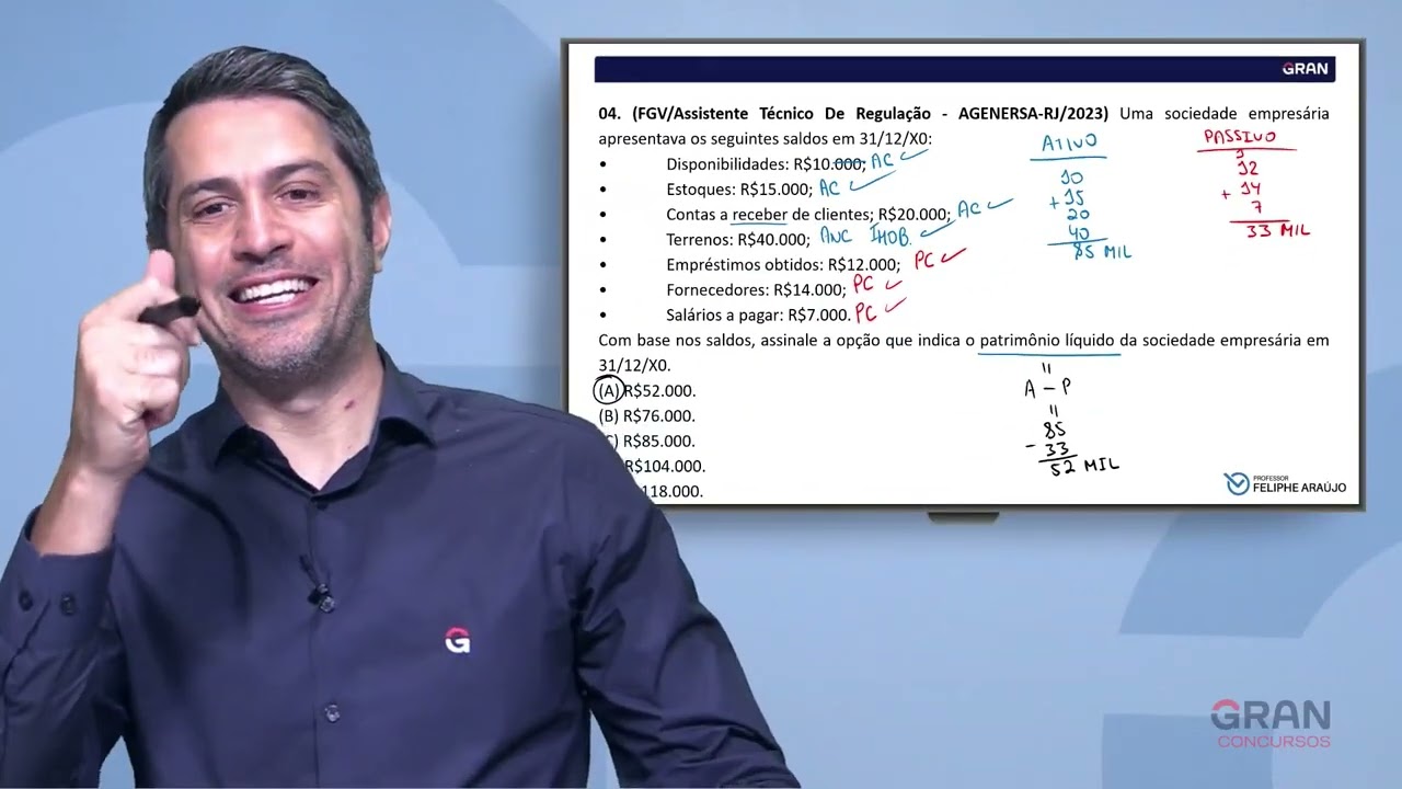 (CONTABILIDADE) Aula - 61