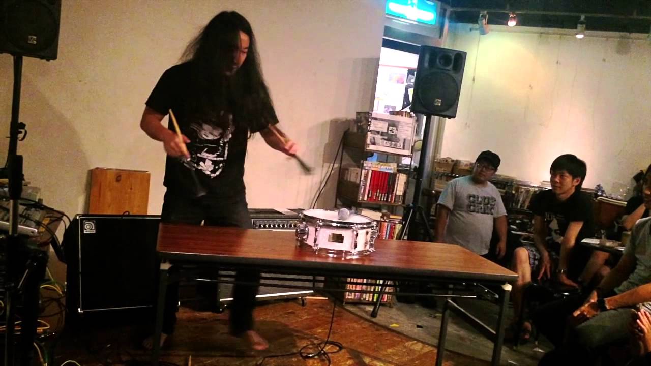 August 23,2015 @RyosukeKiyasu snare drum solo in Tokyo,Japan #drummer  #drums #percussionist