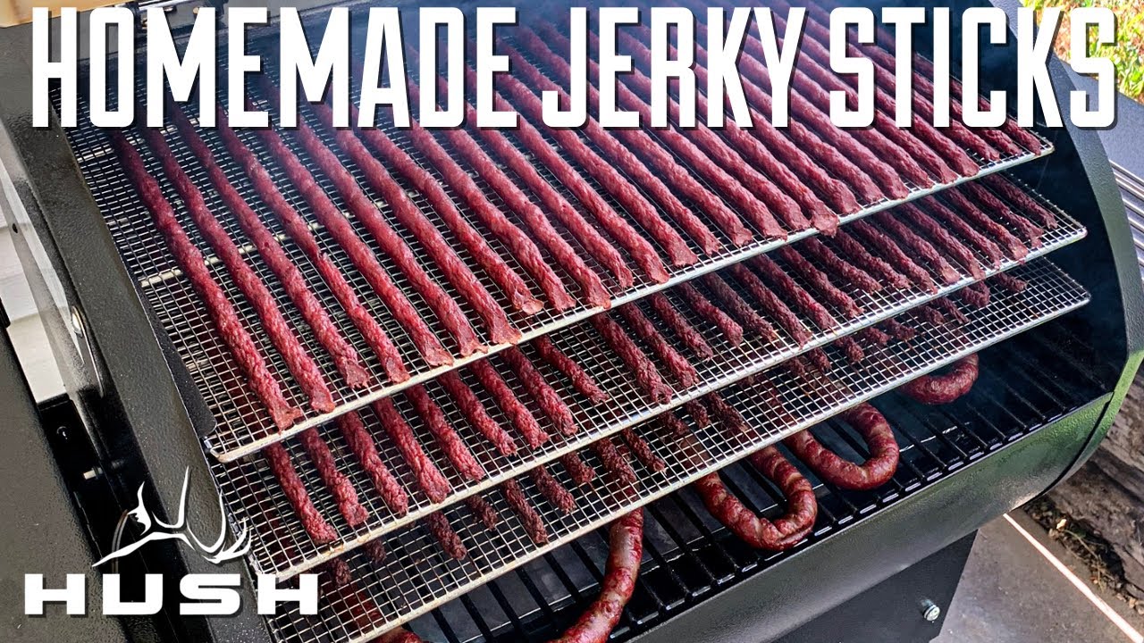 HOW TO MAKE VENISON SNACK STICKS | DEER JERKY RECIPE