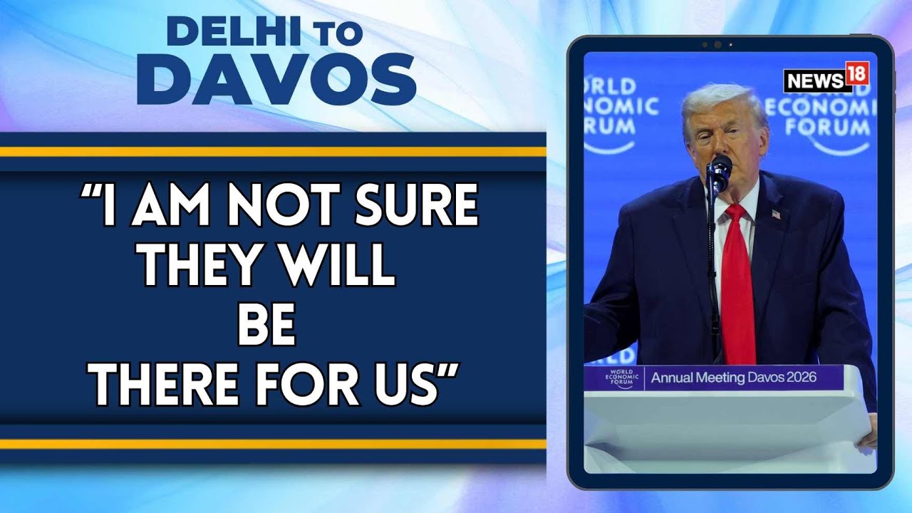 Trump Raises Doubt Over NATO's Support At Davos Summit 2026 | Trump Vs NATO | World Economic Forum