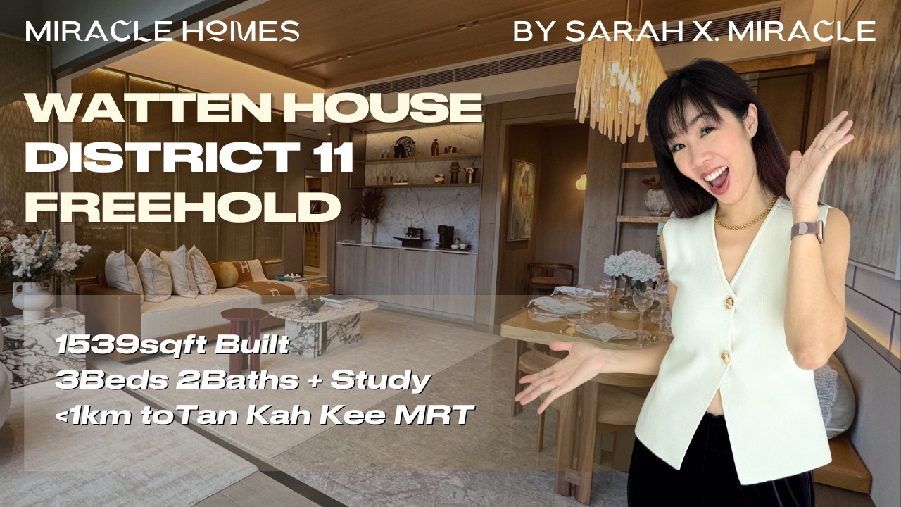 Watten House Bukit Timah | Rare Freehold 3 Bedroom + Study with Private Lift & High Ceilings