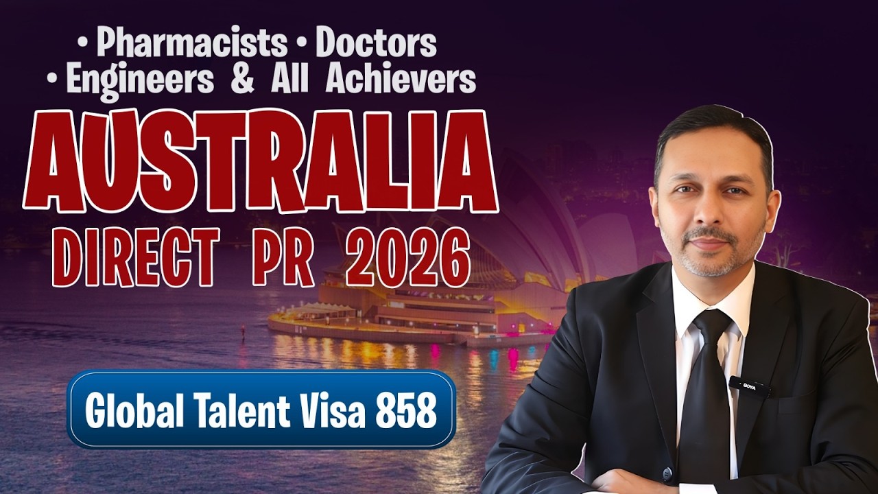 Australia Global Talent Visa 858 | Pakistani Professionals Eligibility Guide | Direct PR Guide