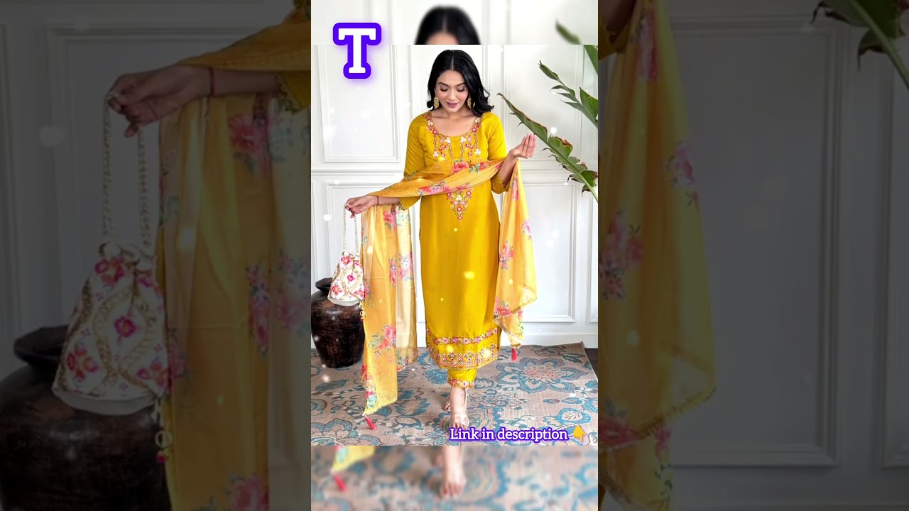 😳choose ur beautiful party😍wear long kurti with pant💖#fashion#trending#kurtidesign#onlineshopping