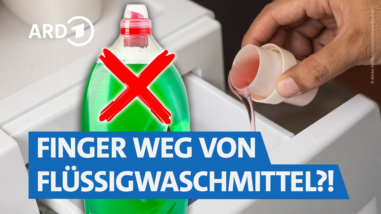 Ariel, Persil oder Frosch? Welches Waschmittel überzeugt im Test?🫧 | Markt NDR