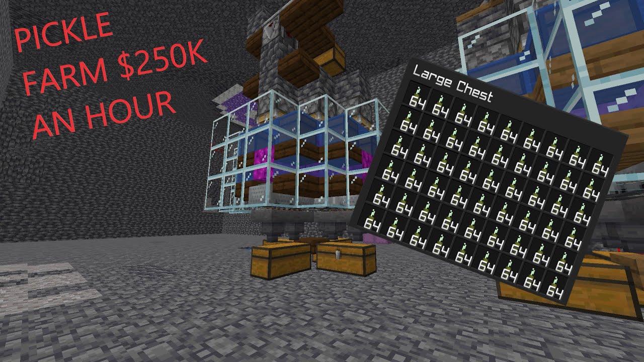 EASY SEA PICKLE FARM TUTORIAL 70K AN HOUR (Donutsmp)