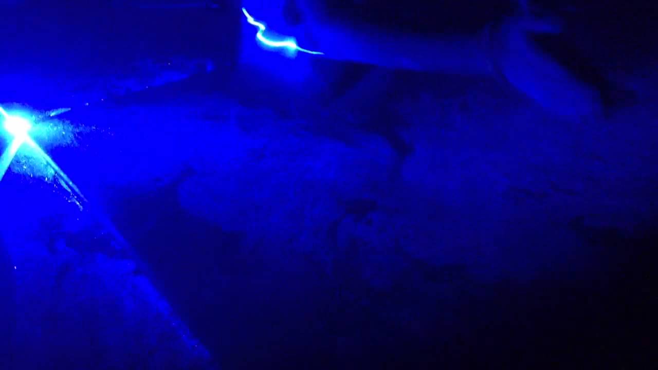 Amazing Liquid Sky Effect with 1W Blue Laser