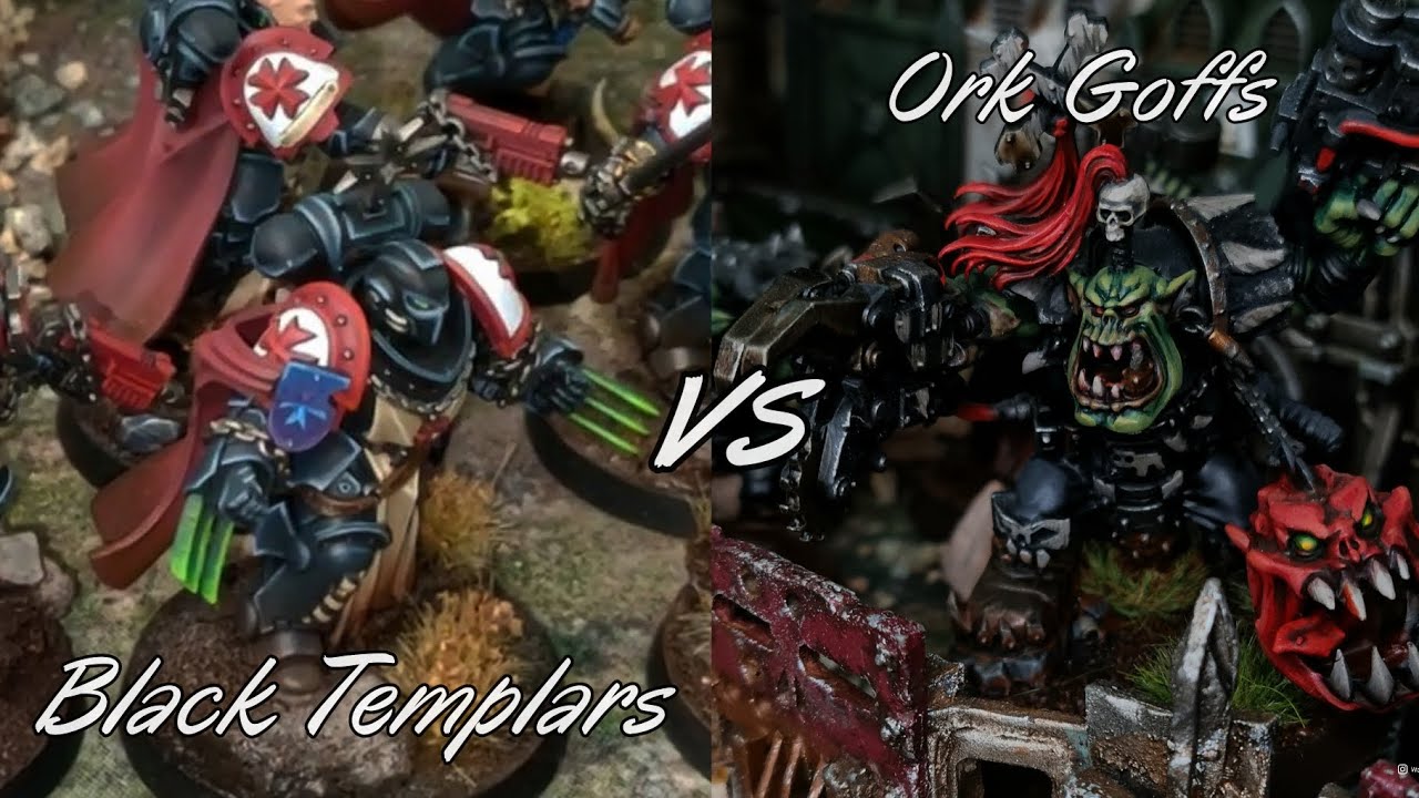 Black Templars Vs Orks 10th edition Battle Report.