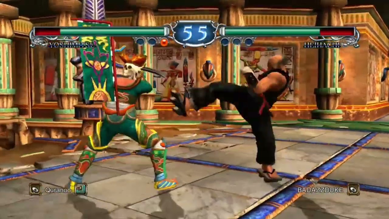 SOULCALIBUR 2 (BADAZZDUKE VS QURANOO)