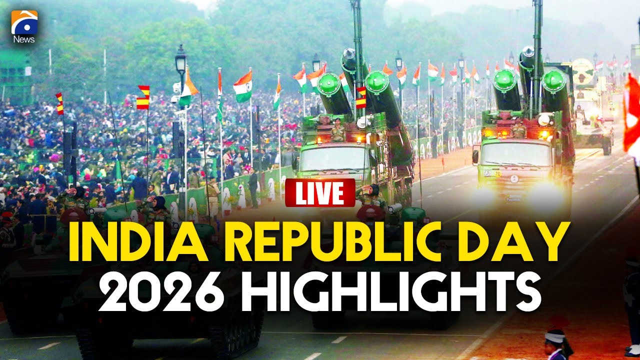 🔴 𝗟𝗶𝘃𝗲: India Celebrates Republic Day with Grand Parade in New Delhi | Geo News English