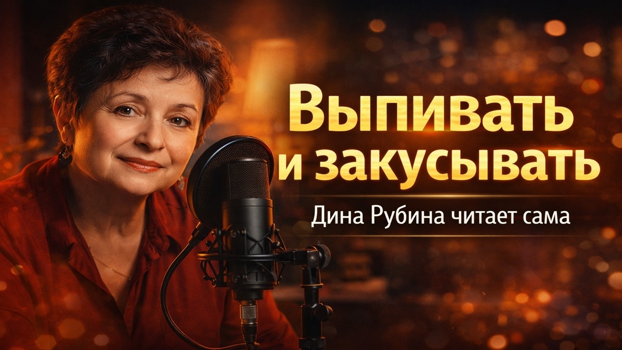 Не пропустите! Выпивать и закусывать — Дина Рубина | Аудиокнига в авторском исполнении