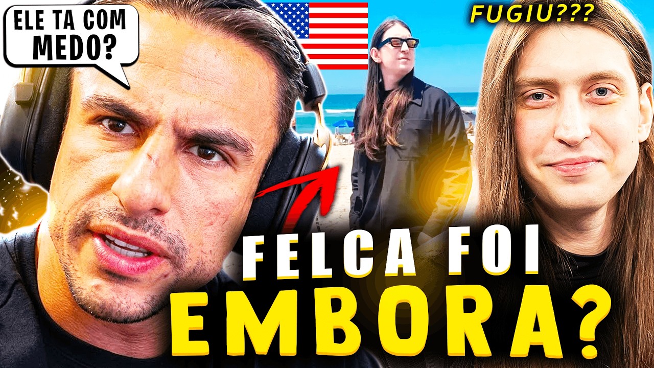 SUPER XAND&Atilde;O REAGINDO - FELCA FUGIU PARA OS EUA ap&oacute;s a LEI FELCA ser aprovada???