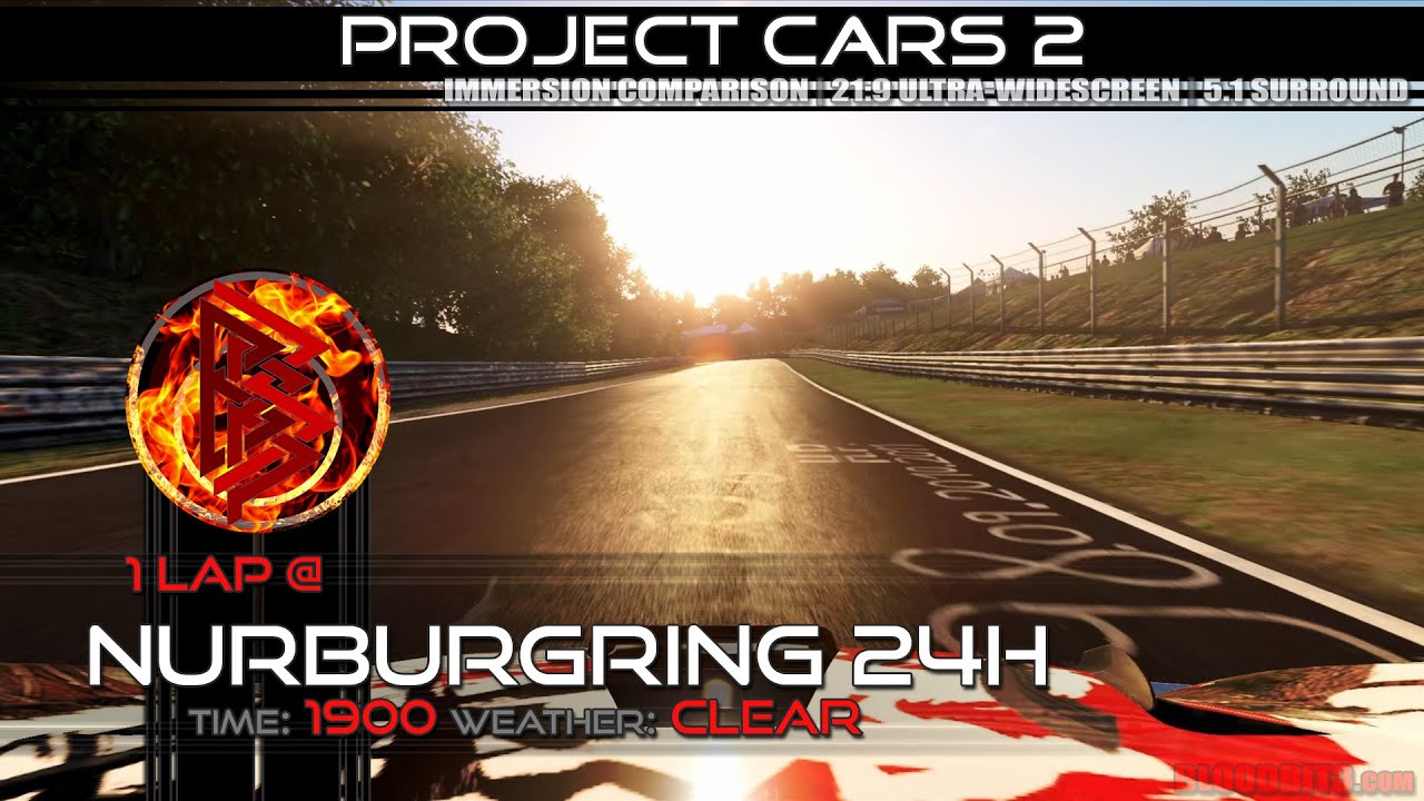1 Lap @ Nurburgring 24H - 1900 Clear: PROJECT CARS 2 [PCARS2] [PC]