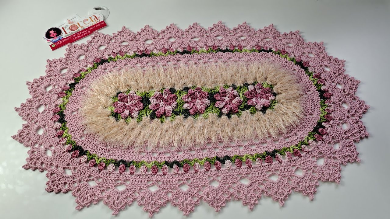 Passadeira Marluce com decore luxo 