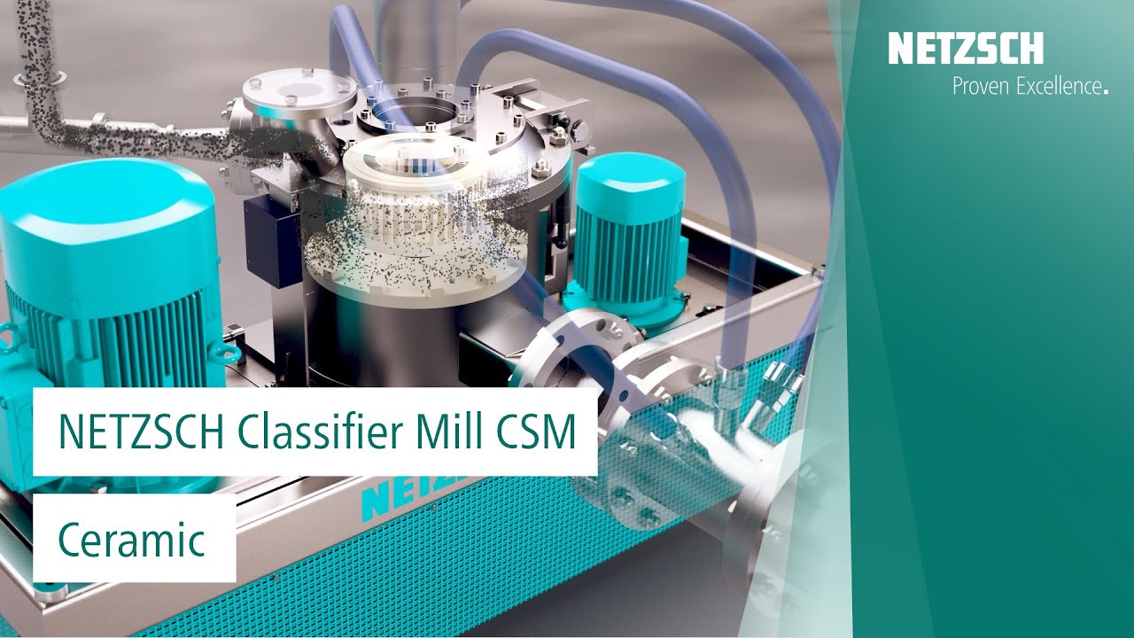 NETZSCH Sichtermühle CSM Ceramic
