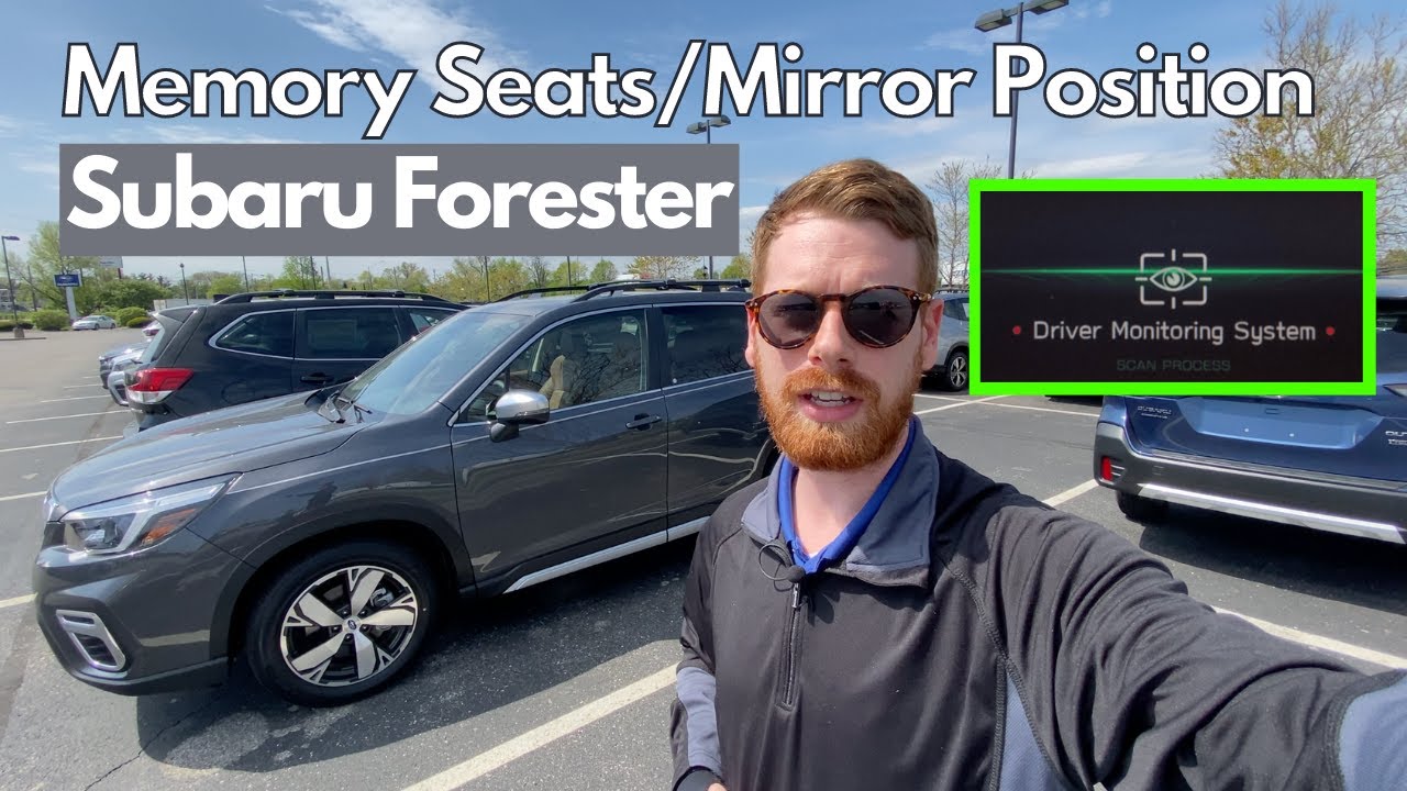 Сиденья Subaru Forester с памятью настроек и функцией распознавания лиц