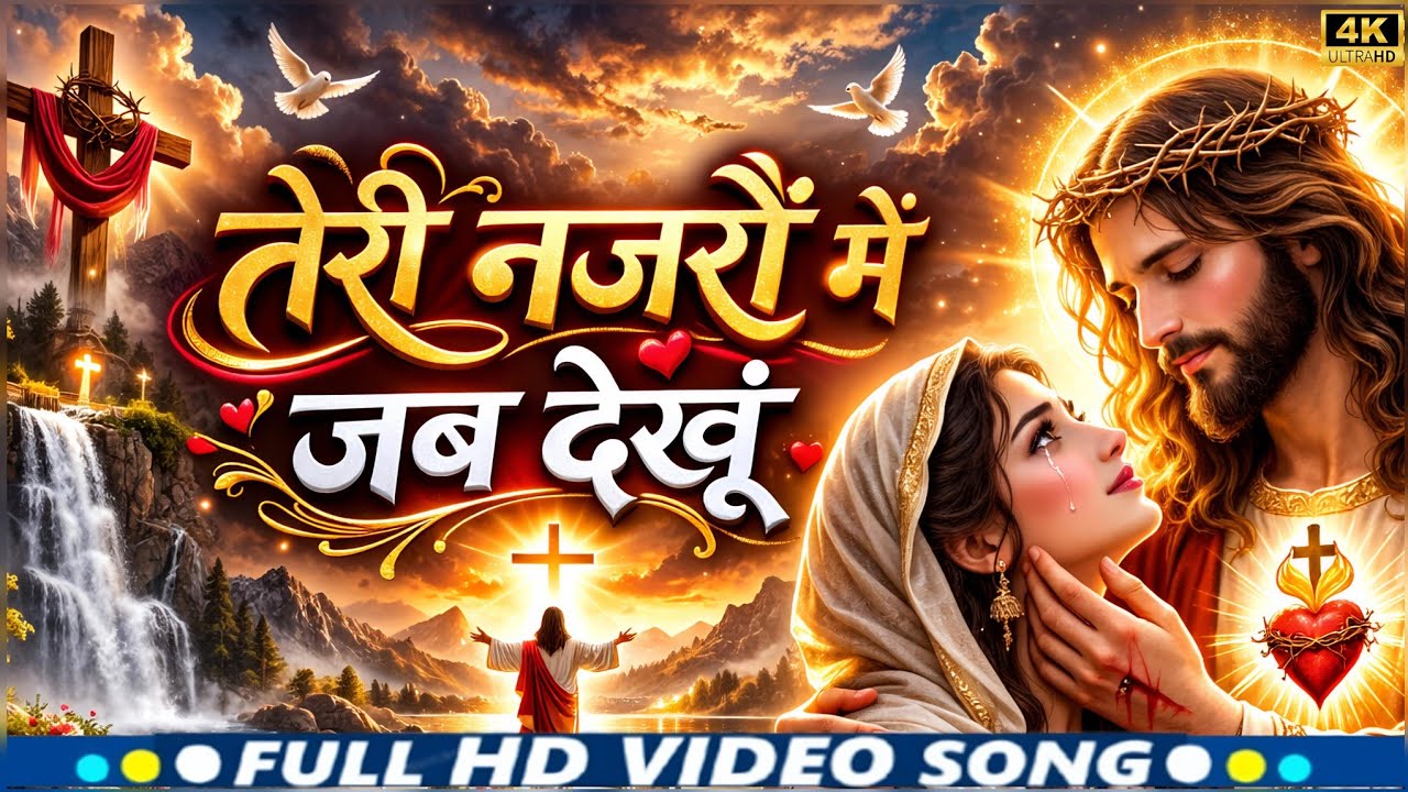 तेरी नजरों में जब देखूं | Jesus Christ Romantic Worship Song 2026 | New Masih Geet
