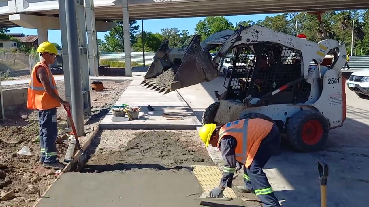 OBRAS EN AV. MILLAN EN GENERAL.