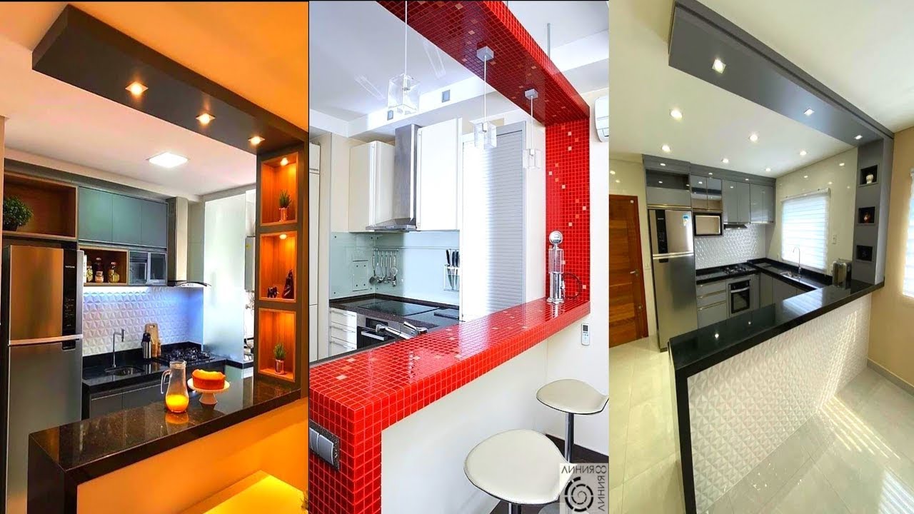 +100 DIVISIONES ELEGANTES PARA SALA COCINA COMEDOR 2025 | DISEÑOS DE COCINAS ABIERTAS