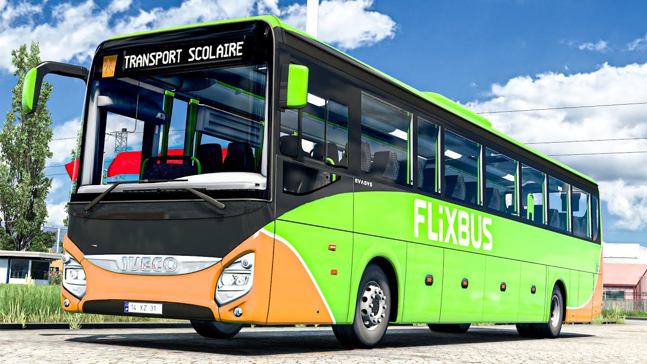 IVECO EVADYS Line 13m | ETS 2 1.47 Bus mods