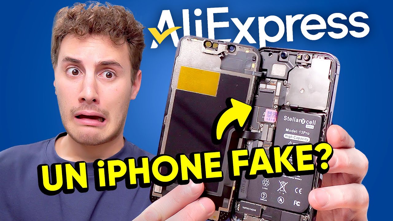 COSTRUISCO un iPHONE FAKE da ALIEXPRESS: FUNZIONA?!