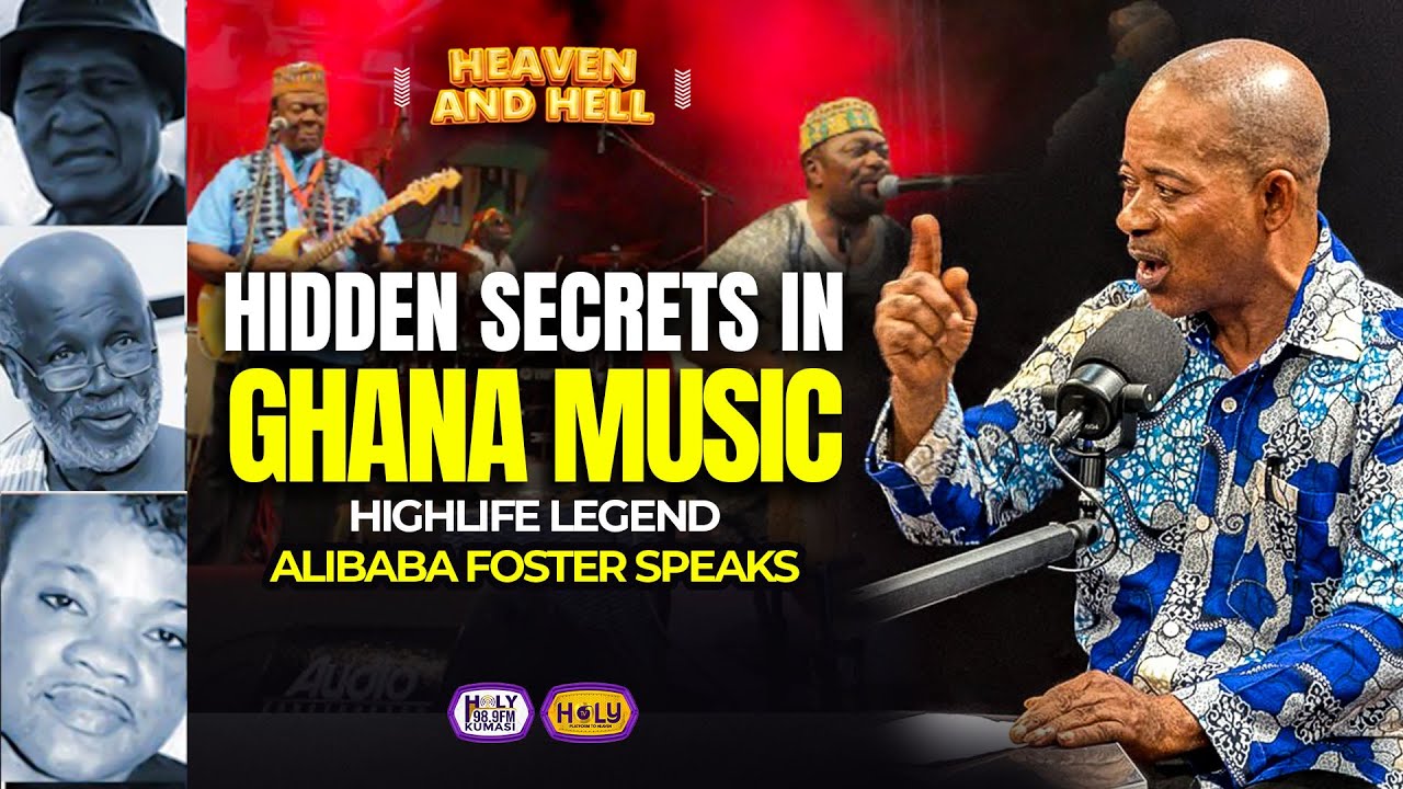 😱 Hidden Secrets In Ghana Music Industry - Highlife Legend Alibaba Foster Speaks #EvangelistAwusi
