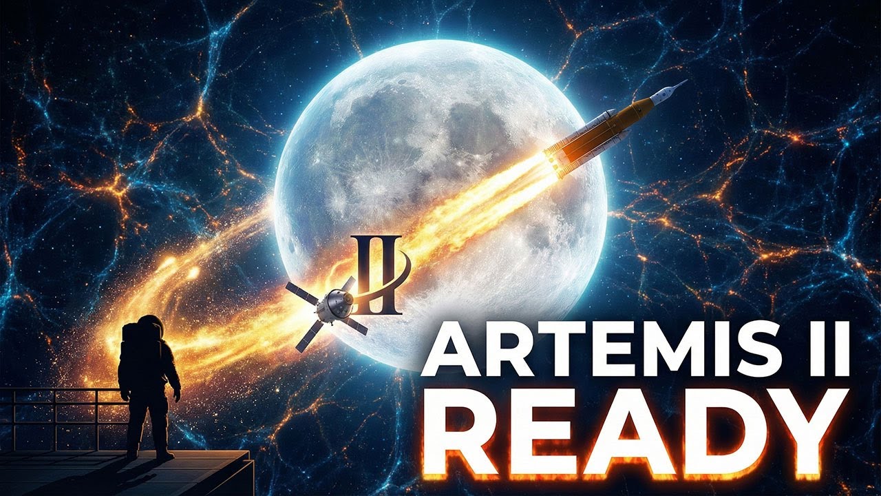 Artemis II Is Ready – First Crewed Moon Mission Since 1972 Launches Soon | Cosmic Whispers