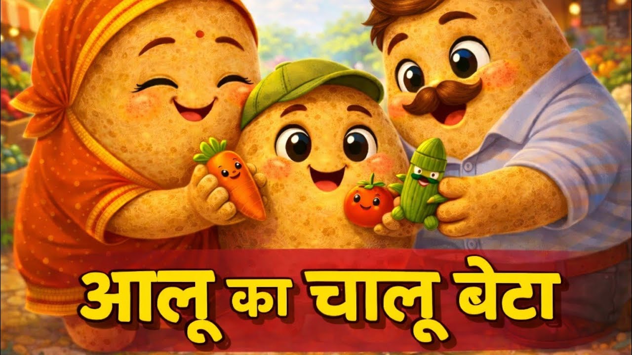 Aloo Ka chaloo Beta Kahan Gaye They| आलू कचालू बेटा कहाँ गए थे | Hindi Poem Hindi Popular Rhyme