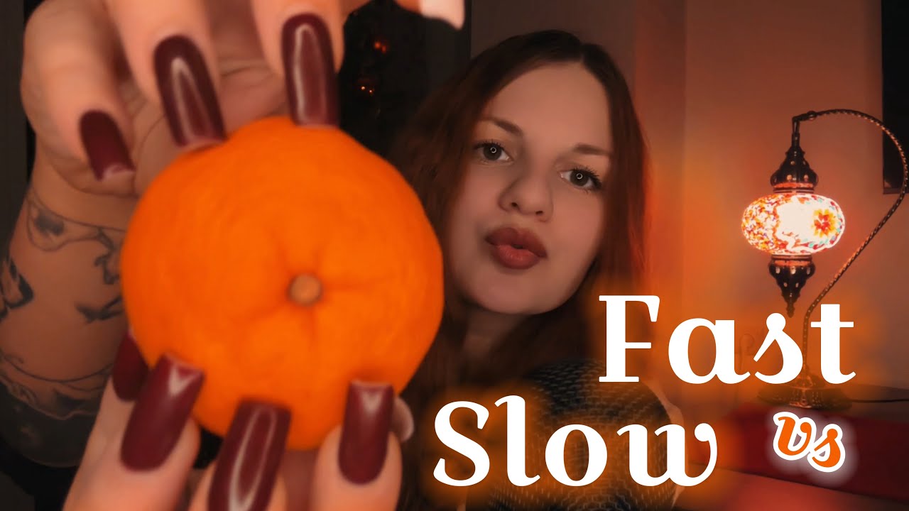 ASMR Fast and Slow Triggers | No Talking