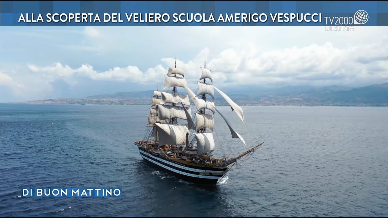 L'Amerigo Vespucci, il veliero più bello del mondo