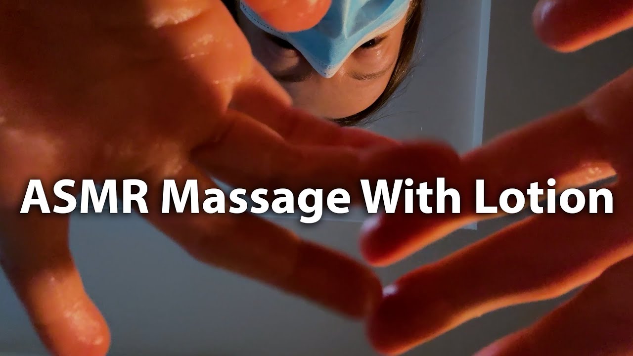 ASMR Soothing Face Massage With Dry Hands + Lotion