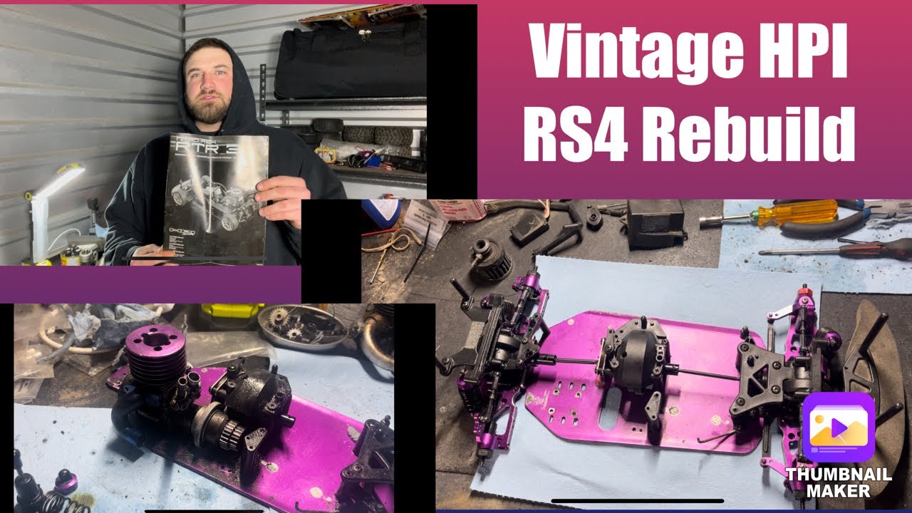 Vintage HPI Nitro RS4 Rebuild - Part 1