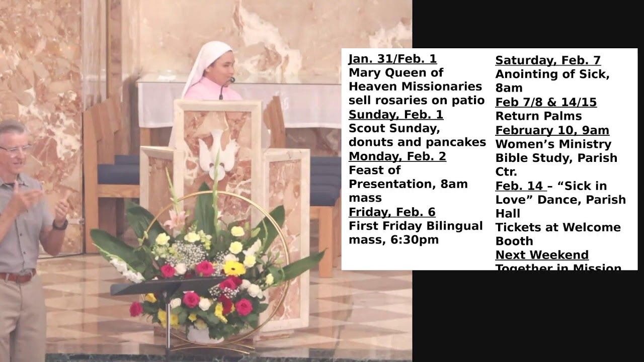 4th Sunday in Ordinary Time - February 1, 2026