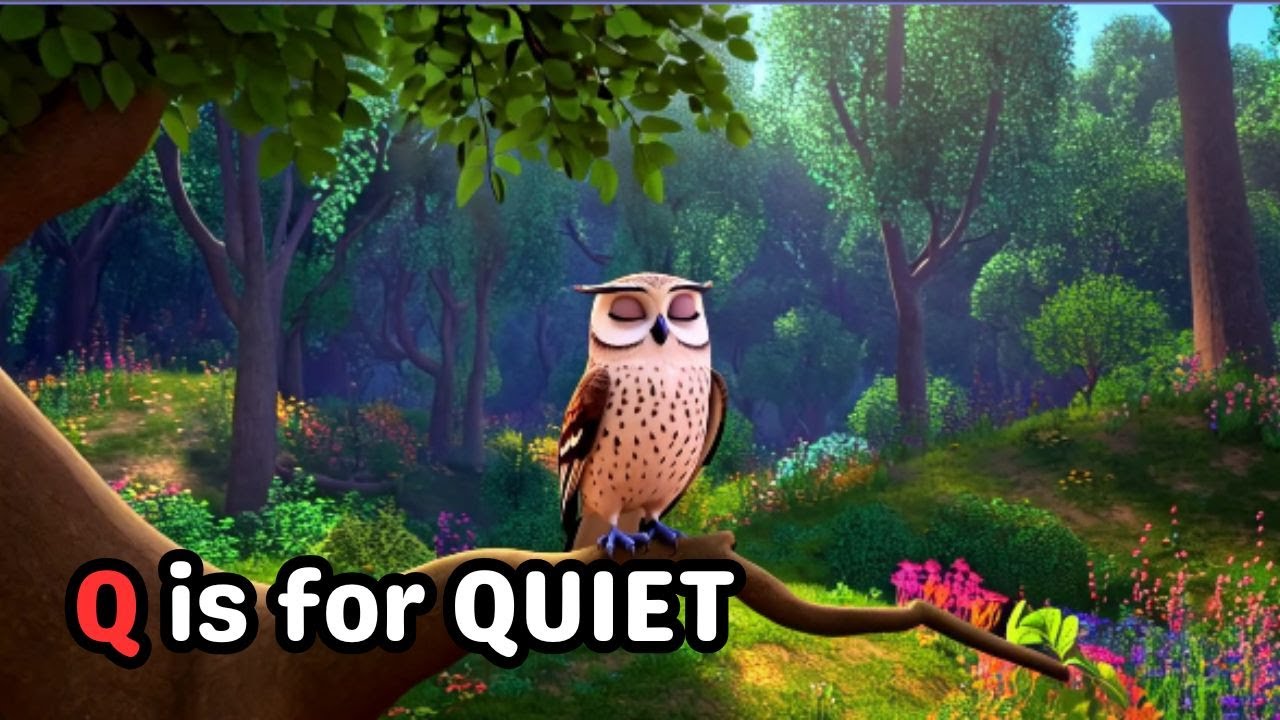 Q is for Quiet! Shhh! It's Time for Q: The Quiet Letter!