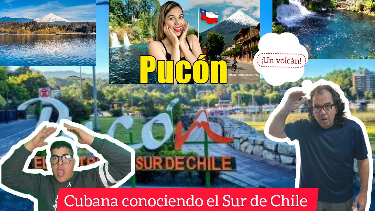 Cubana conoce Pucón en el sur de Chile. Cubanos reaccionan a @NaurisVlogs