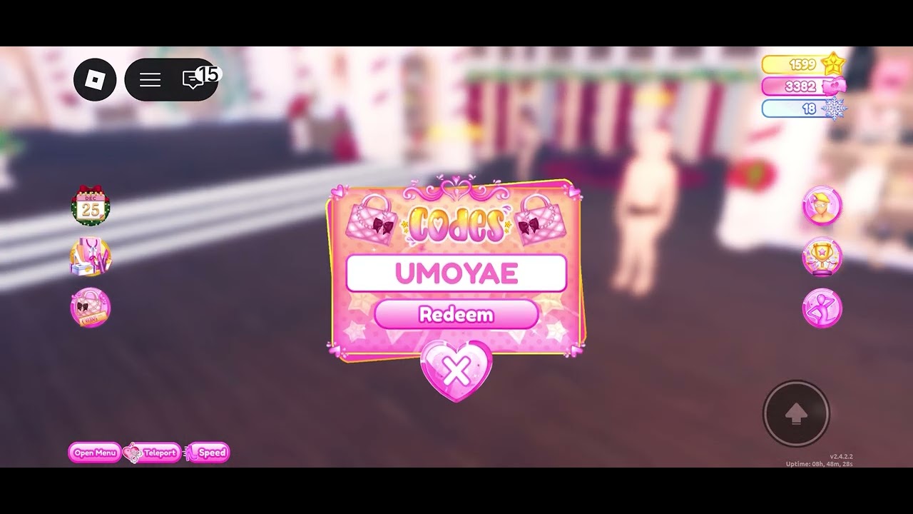 If you wanna get dressed to impress codes, come to this video ￼