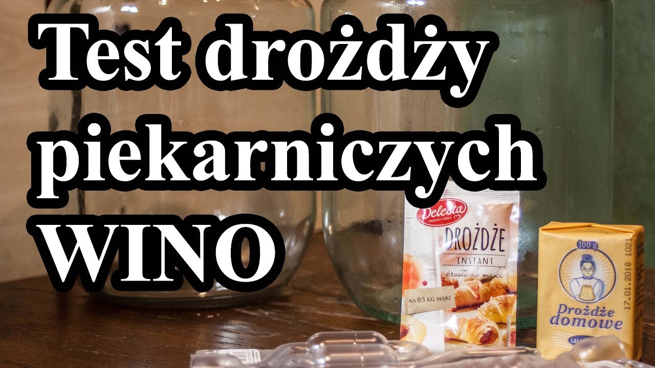 Test drożdzy piekarskich, piekarniczych a ZACIER , NASTAW - fermentacja alkoholowa :) cz.1