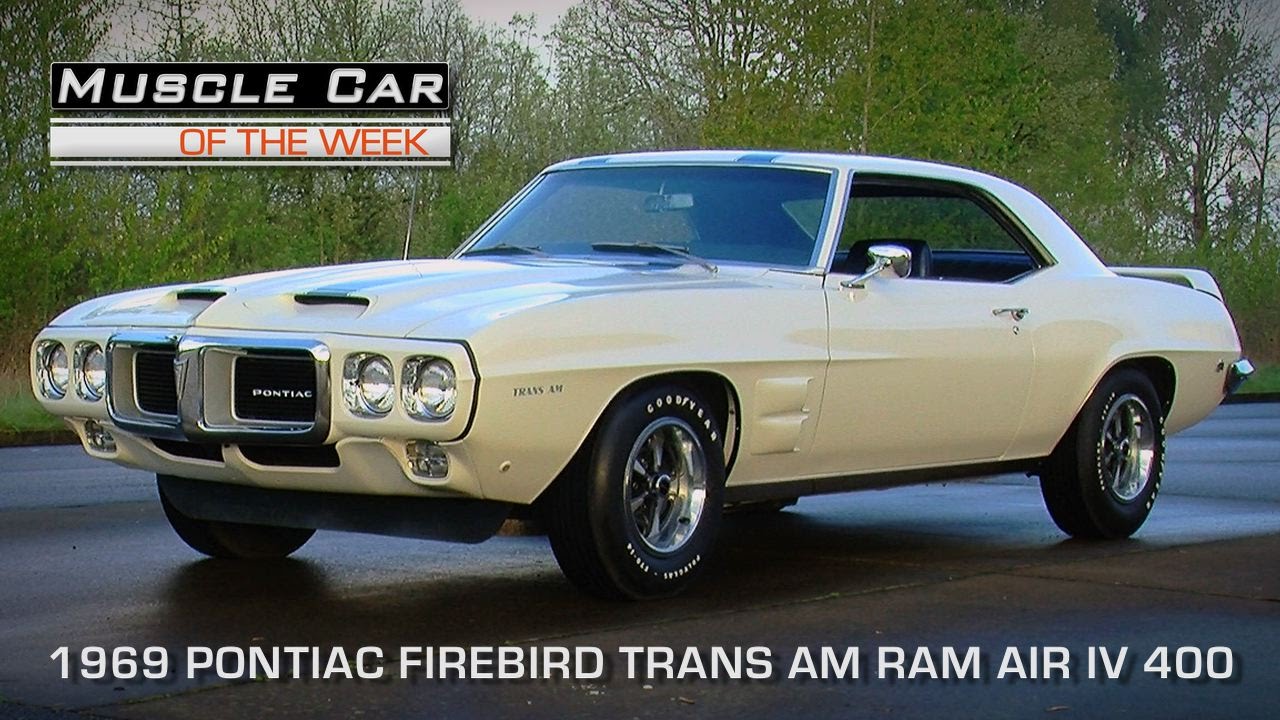 1969 Pontiac Firebird Trans Am Ram Air IV 4-ступенчатый маслкар недели, видеоэпизод № 106