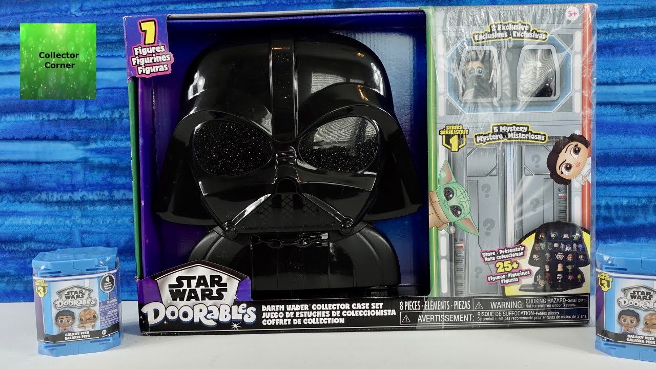 Набор фигурок Star Wars Disney Doorables Дарт Вейдер, коллекционная серия 3, в непрозрачном пакет...