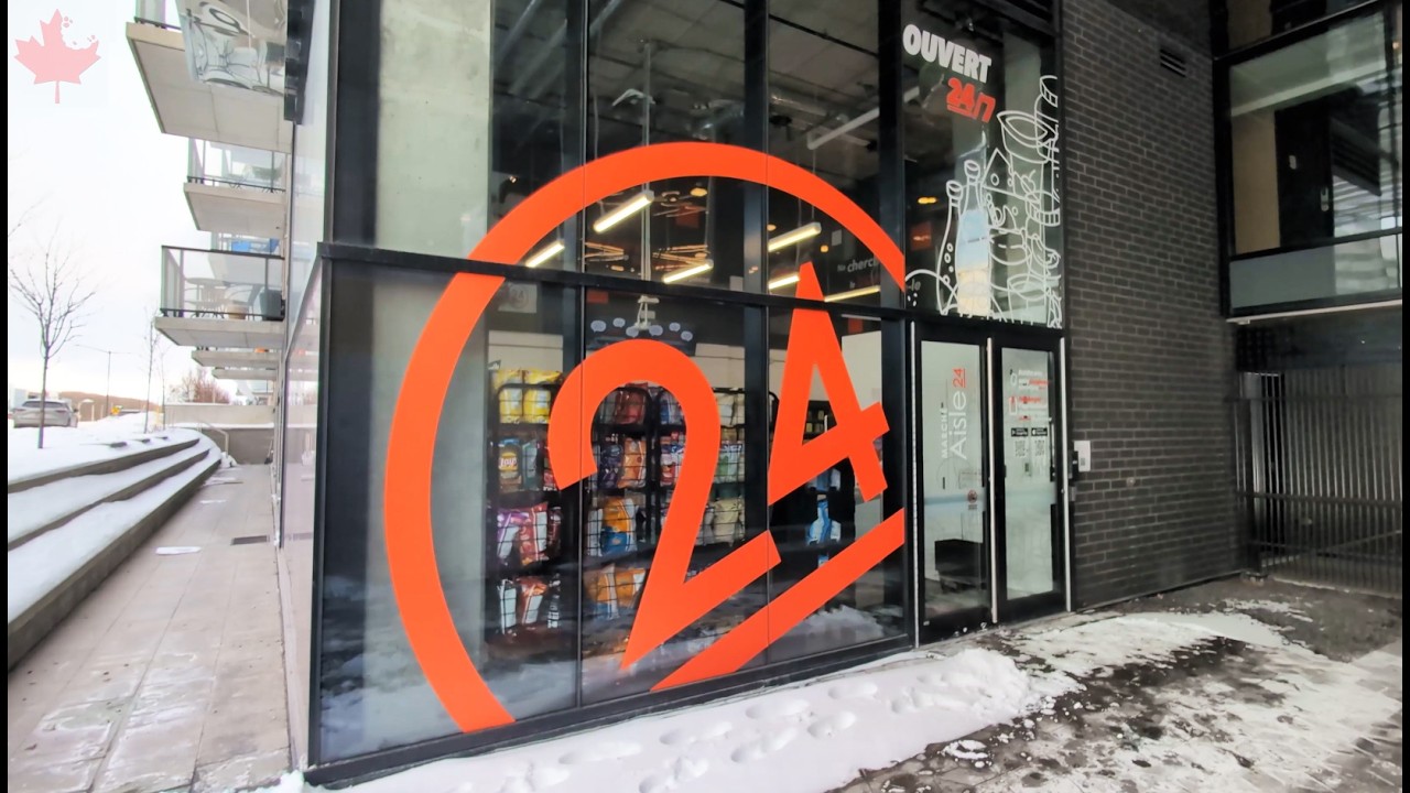 Shopping at a Self-Service Market for the First Time !