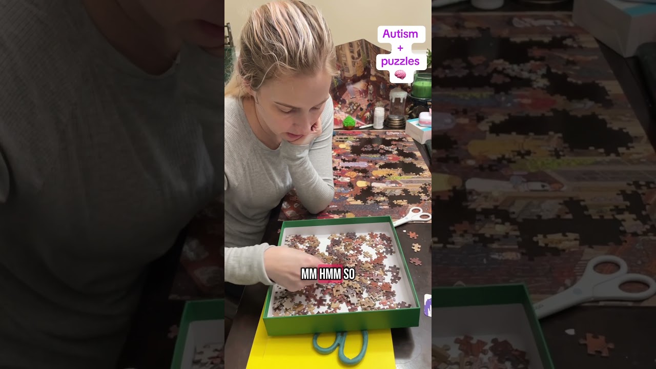 Autism + puzzles 🧠